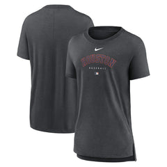 Houston Astros Nike Women's Authentic Collection Early Work Tri-Blend T-Shirt - MLB T-shirts