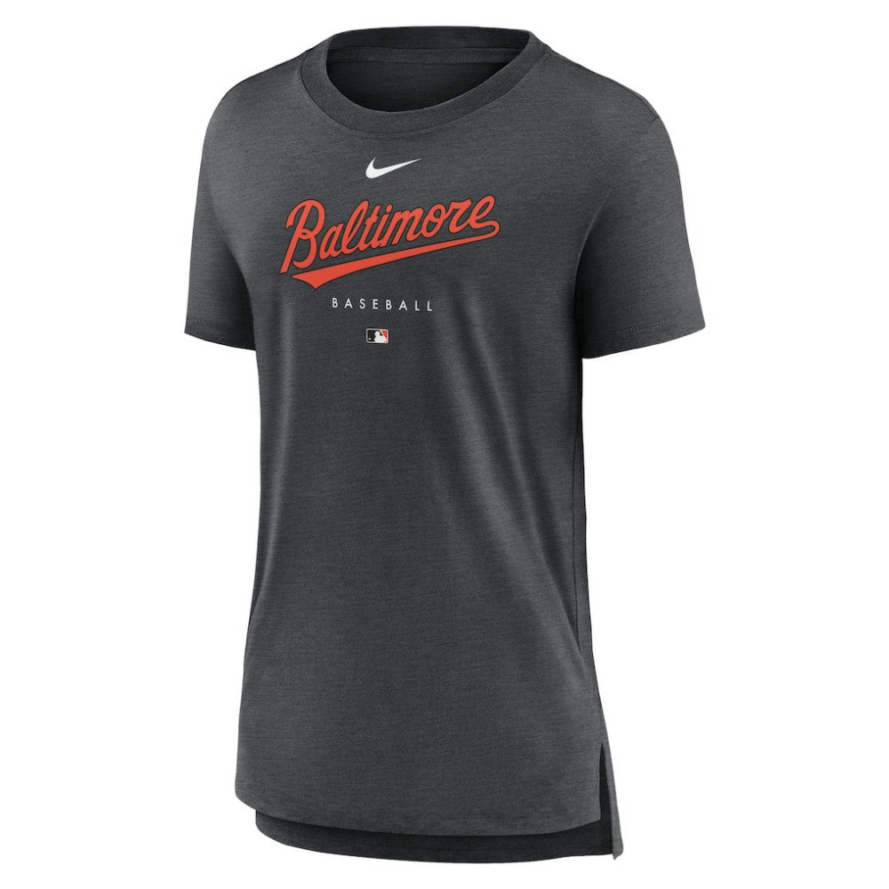 Baltimore Orioles Nike Women's Authentic Collection Early Work Tri-Blend T-Shirt - MLB T-shirts