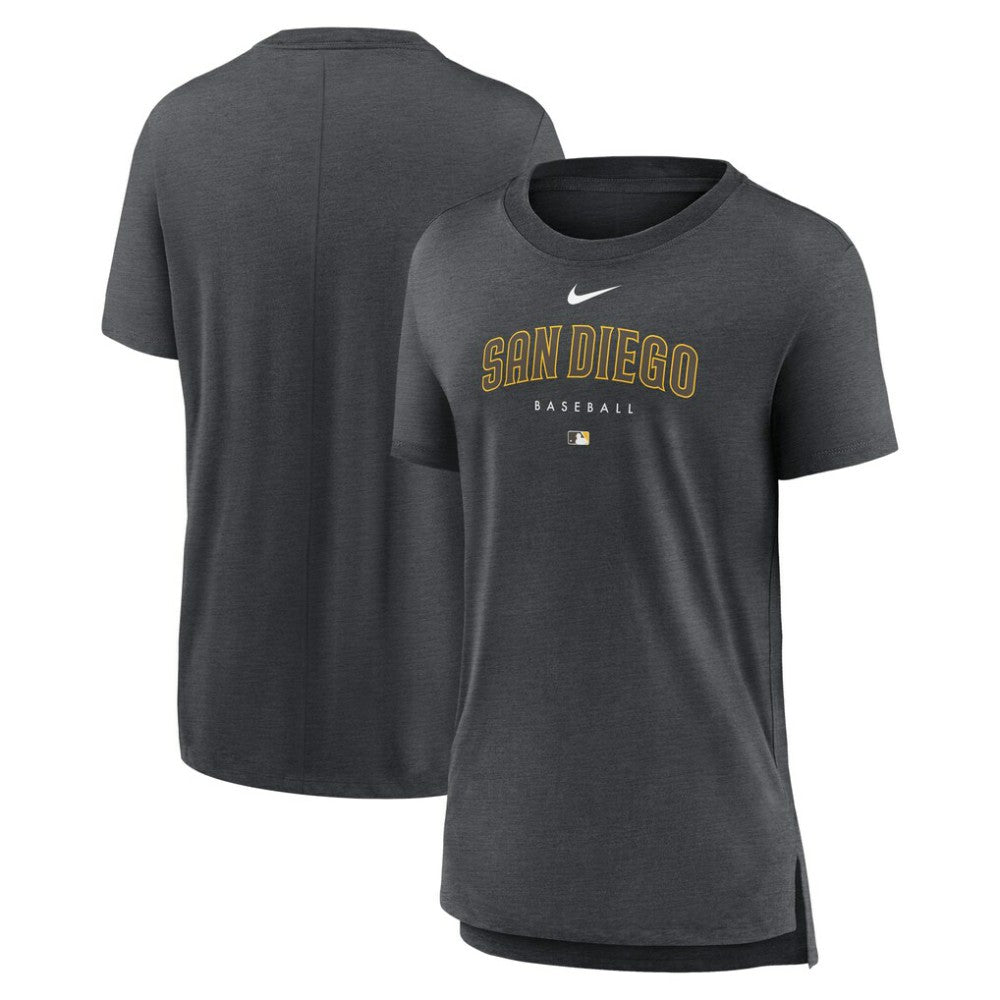 San Diego Padres Nike Women's Authentic Collection Early Work Tri-Blend T-Shirt - MLB T-shirts