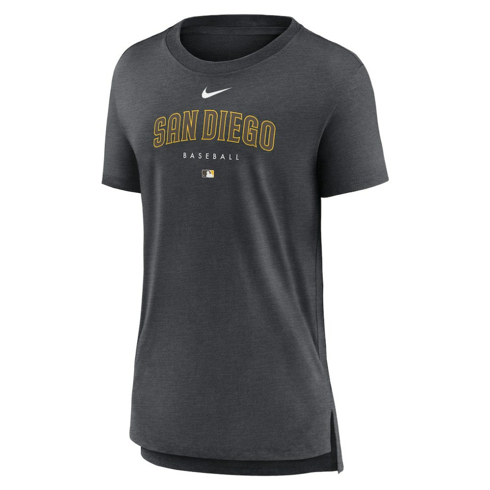 San Diego Padres Nike Women's Authentic Collection Early Work Tri-Blend T-Shirt - MLB T-shirts