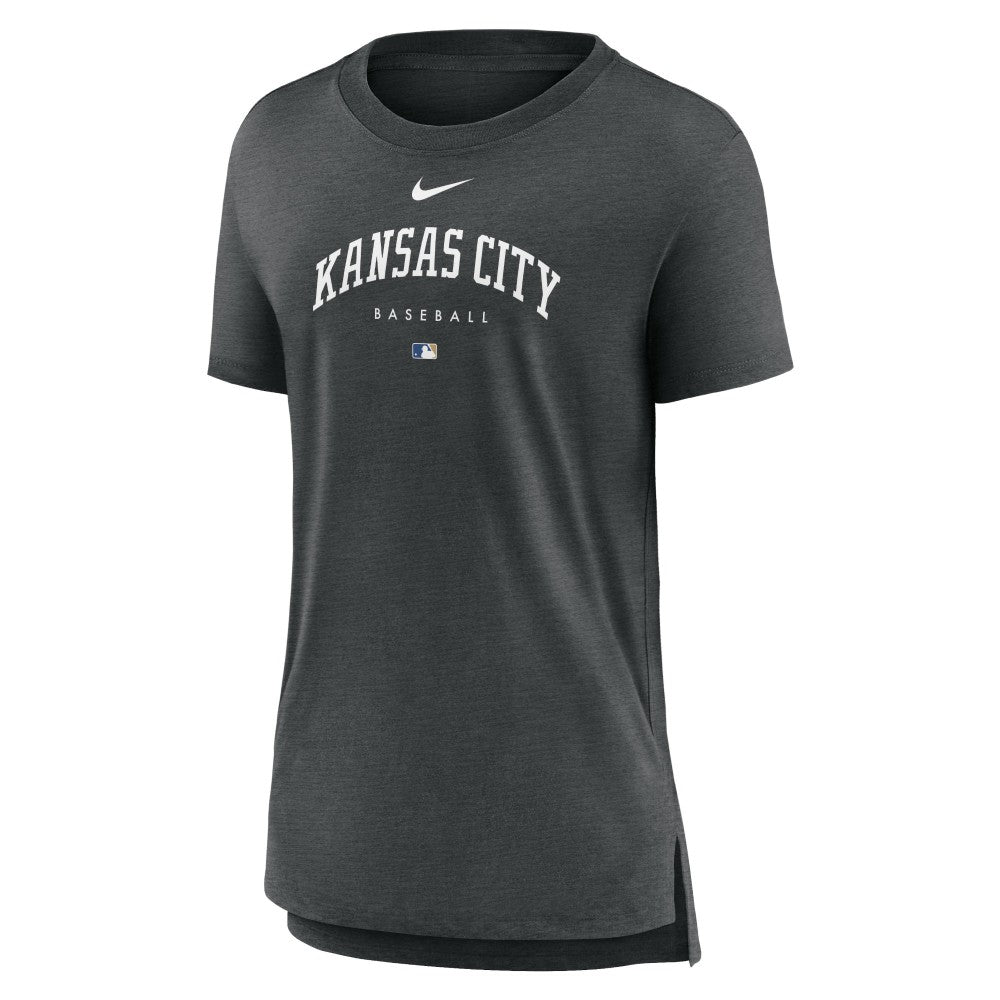 Kansas City Royals Nike Women's Authentic Collection Early Work Tri-Blend T-Shirt - MLB T-shirts