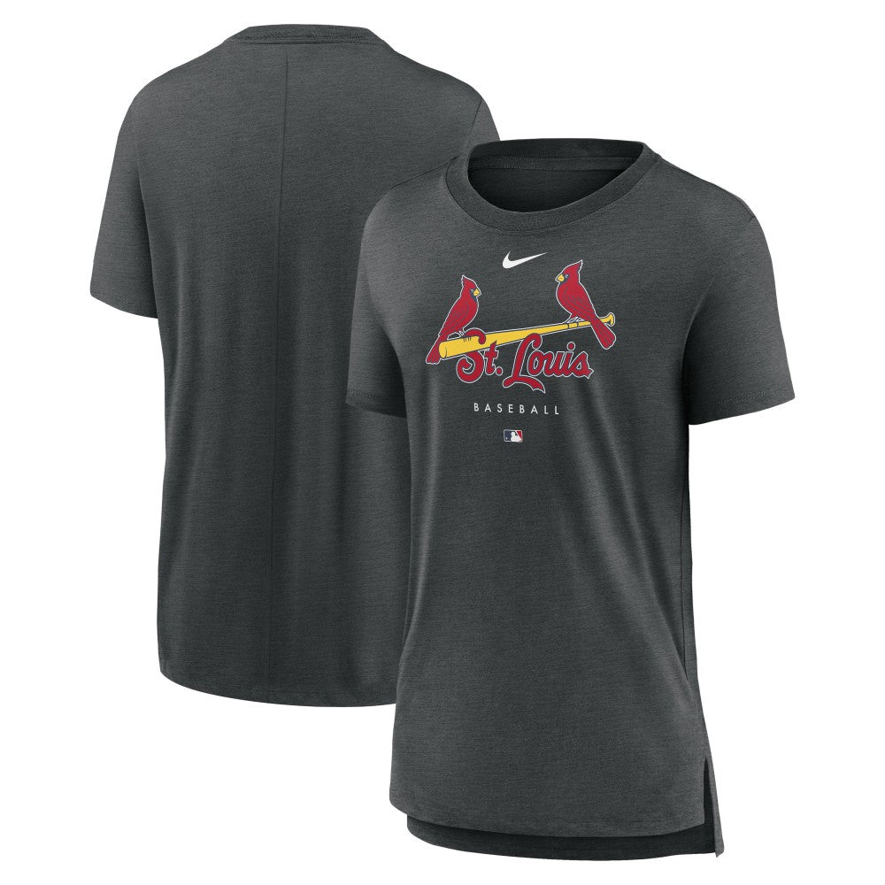 St. Louis Cardinals Nike Women's Authentic Collection Early Work Tri-Blend T-Shirt - MLB T-shirts