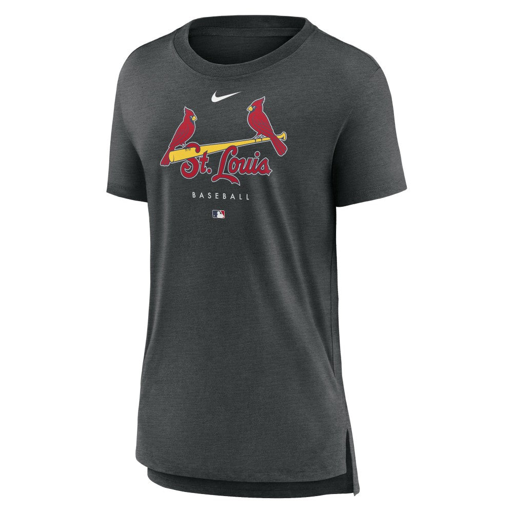 St. Louis Cardinals Nike Women's Authentic Collection Early Work Tri-Blend T-Shirt - MLB T-shirts