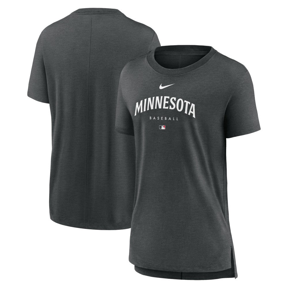 Minnesota Twins Nike Women's Authentic Collection Early Work Tri-Blend T-Shirt - MLB T-shirts