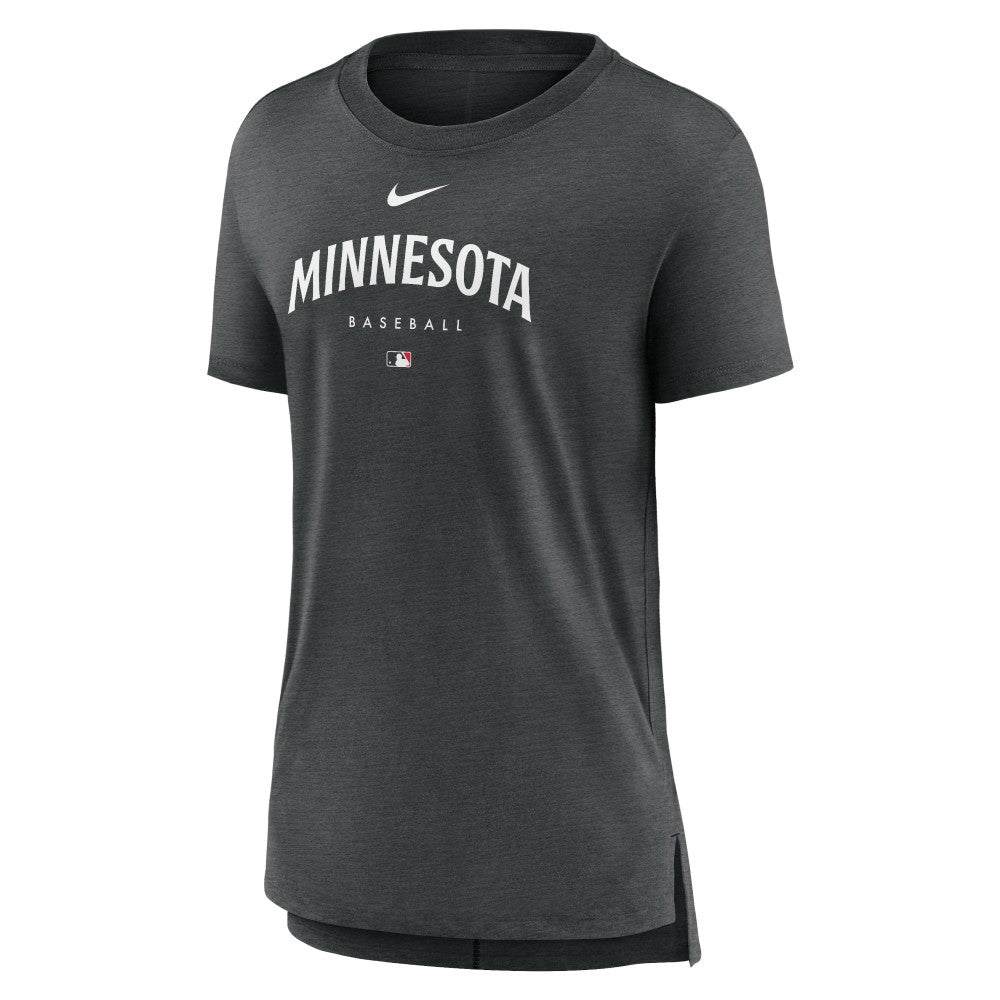 Minnesota Twins Nike Women's Authentic Collection Early Work Tri-Blend T-Shirt - MLB T-shirts