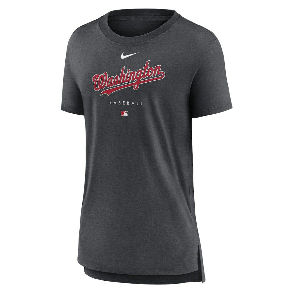 Washington Nationals Nike Women's Authentic Collection Early Work Tri-Blend T-Shirt - MLB T-shirts