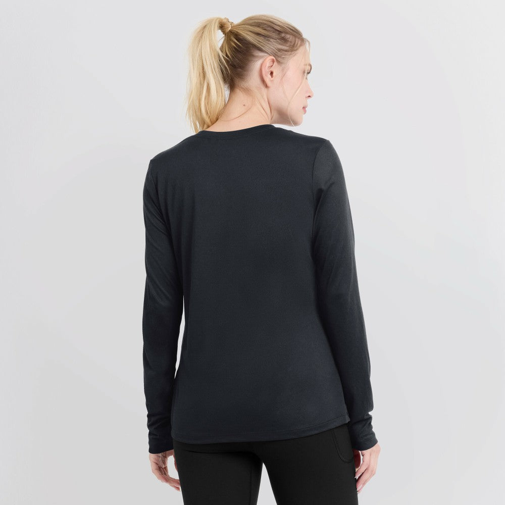 Minnesota Twins Nike Women's Authentic Collection Legend Performance Long Sleeve T-Shirt - - MLB T-shirts