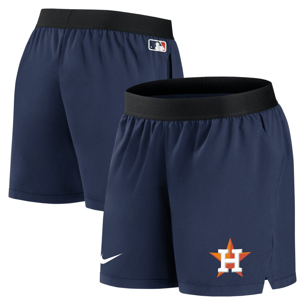 Houston Astros Nike Women's Authentic Collection Team Performance Shorts - MLB Shorts