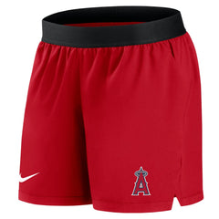 Los Angeles Angels Nike Women's Authentic Collection Team Performance Shorts - MLB Shorts