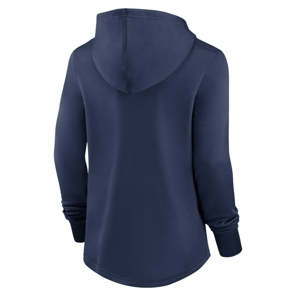 Milwaukee Brewers Nike Women's Authentic Collection Pregame Performance Pullover Hoodie - MLB Hoodies