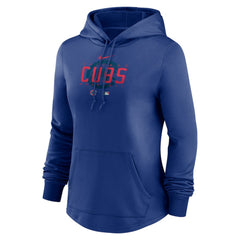 Chicago Cubs Nike Women's Authentic Collection Pregame Performance Pullover Hoodie - MLB Hoodies