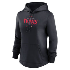 Minnesota Twins Nike Women's Authentic Collection Pregame Performance Pullover Hoodie - MLB Hoodies