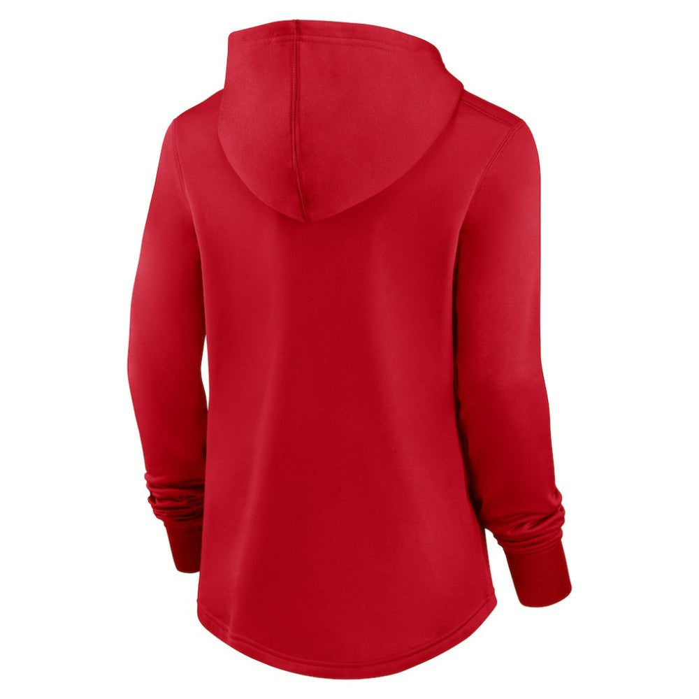 Washington Nationals Nike Women's Authentic Collection Pregame Performance Pullover Hoodie - MLB Hoodies