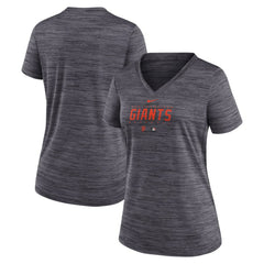 San Francisco Giants Nike Women's Authentic Collection Velocity Practice Performance V-Neck T-Shirt - MLB T-shirts