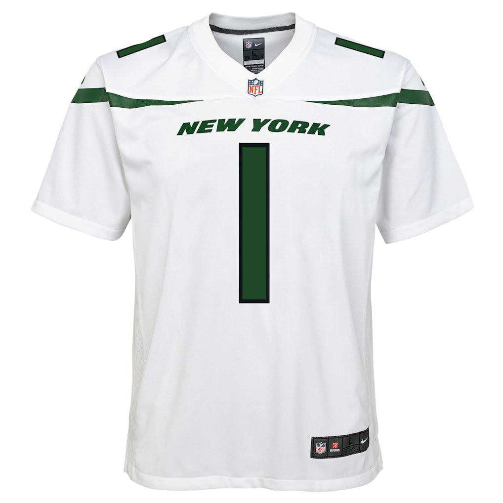 New York Jets Ahmad Sauce Gardner  Youth Game Jersey | NFL Online