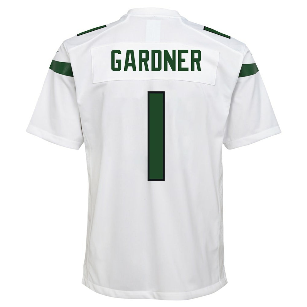 New York Jets Ahmad Sauce Gardner  Youth Game Jersey | NFL Online