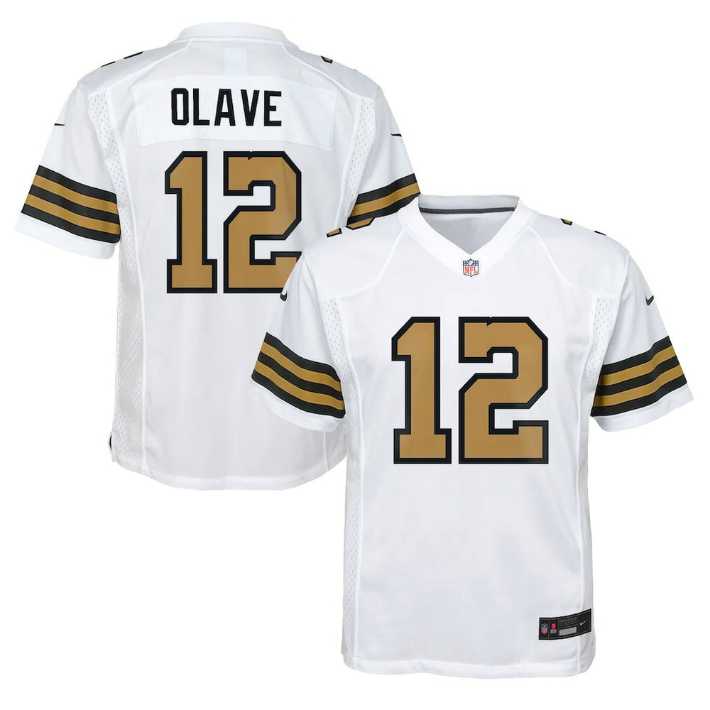 New Orleans Saints Chris Olave  Youth Game Jersey | NFL Near me