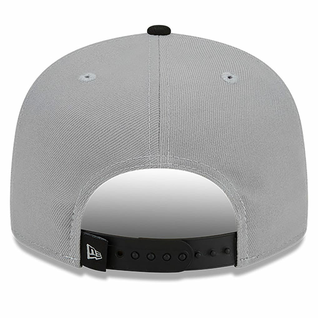 Gray/Black Boston Celtics 2022 Eastern Conference Champions Locker Room 9FIFTY Snapback Adjustable Hat | NBA