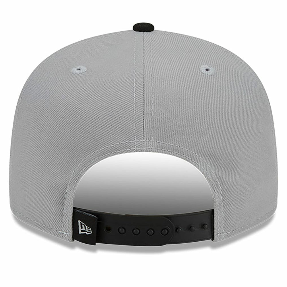 Gray/Black Boston Celtics 2022 Eastern Conference Champions Locker Room 9FIFTY Snapback Adjustable Hat | NBA