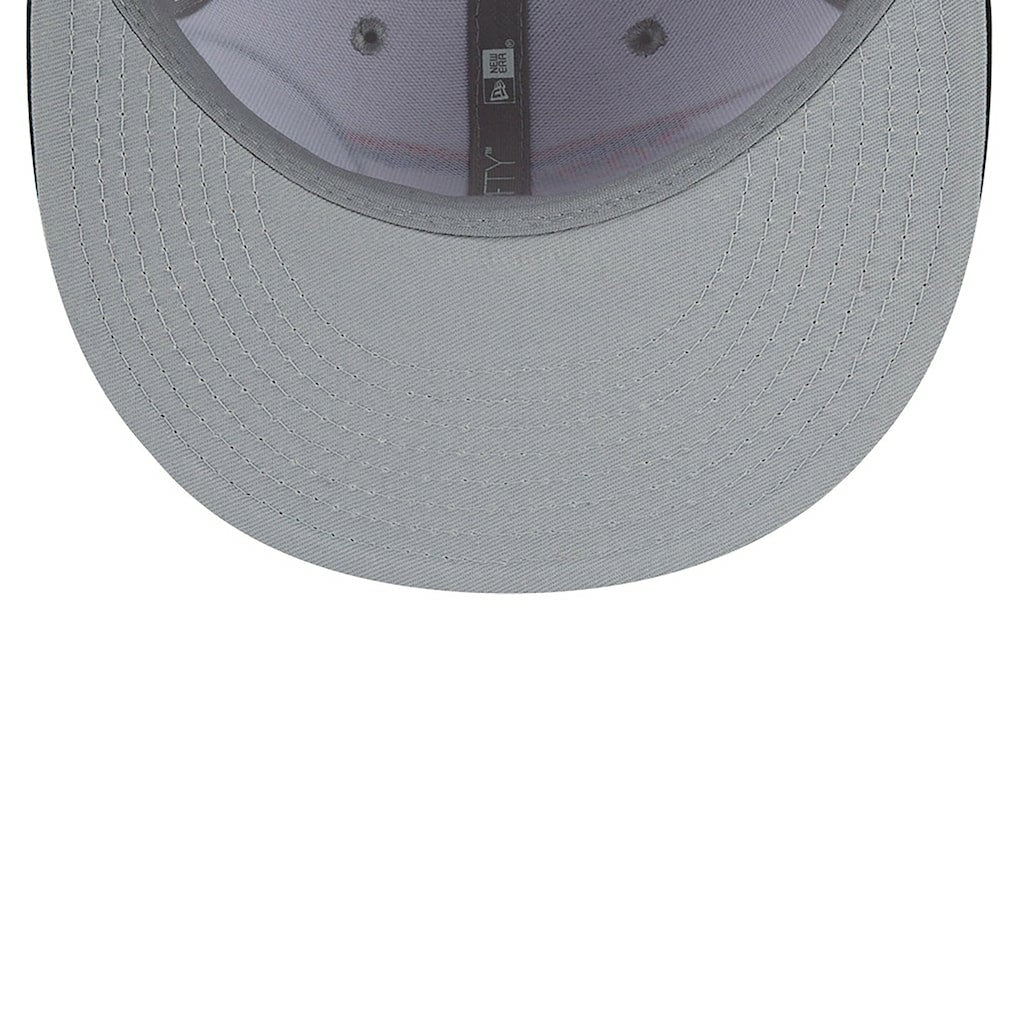 Gray/Black Boston Celtics 2022 Eastern Conference Champions Locker Room 9FIFTY Snapback Adjustable Hat | NBA
