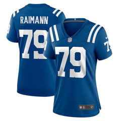 Indianapolis Colts Bernhard Raimann  Women's Player Game Jersey | NFL On sale