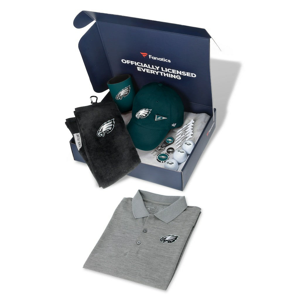 Philadelphia Eagles WinCraft Pack Golf Themed Gift Box | NFL Online