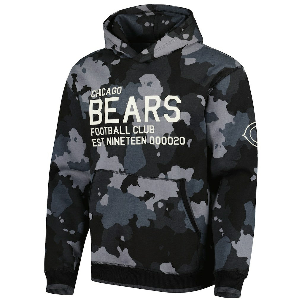 Chicago Bears The Wild Collective Camo Pullover Hoodie | NFL Online