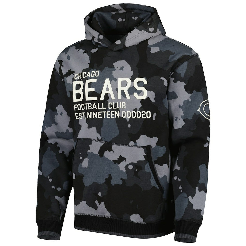 Chicago Bears The Wild Collective Camo Pullover Hoodie | NFL Online