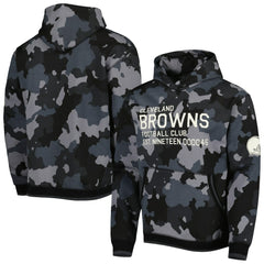 Cleveland Browns The Wild Collective Camo Pullover Hoodie | NFL Online