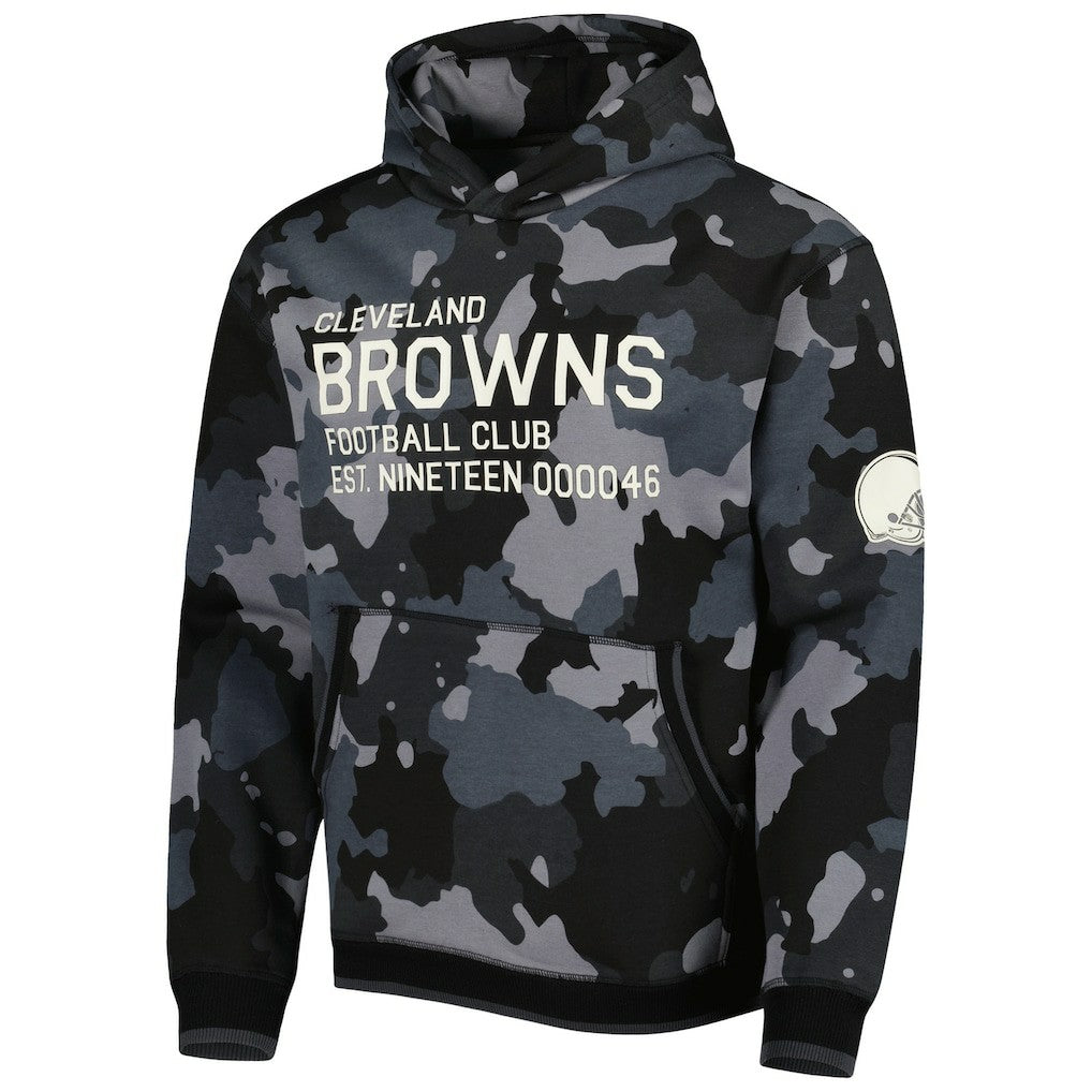 Cleveland Browns The Wild Collective Camo Pullover Hoodie | NFL Online