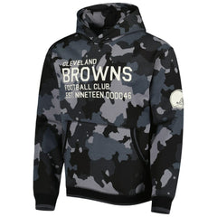 Cleveland Browns The Wild Collective Camo Pullover Hoodie | NFL Online