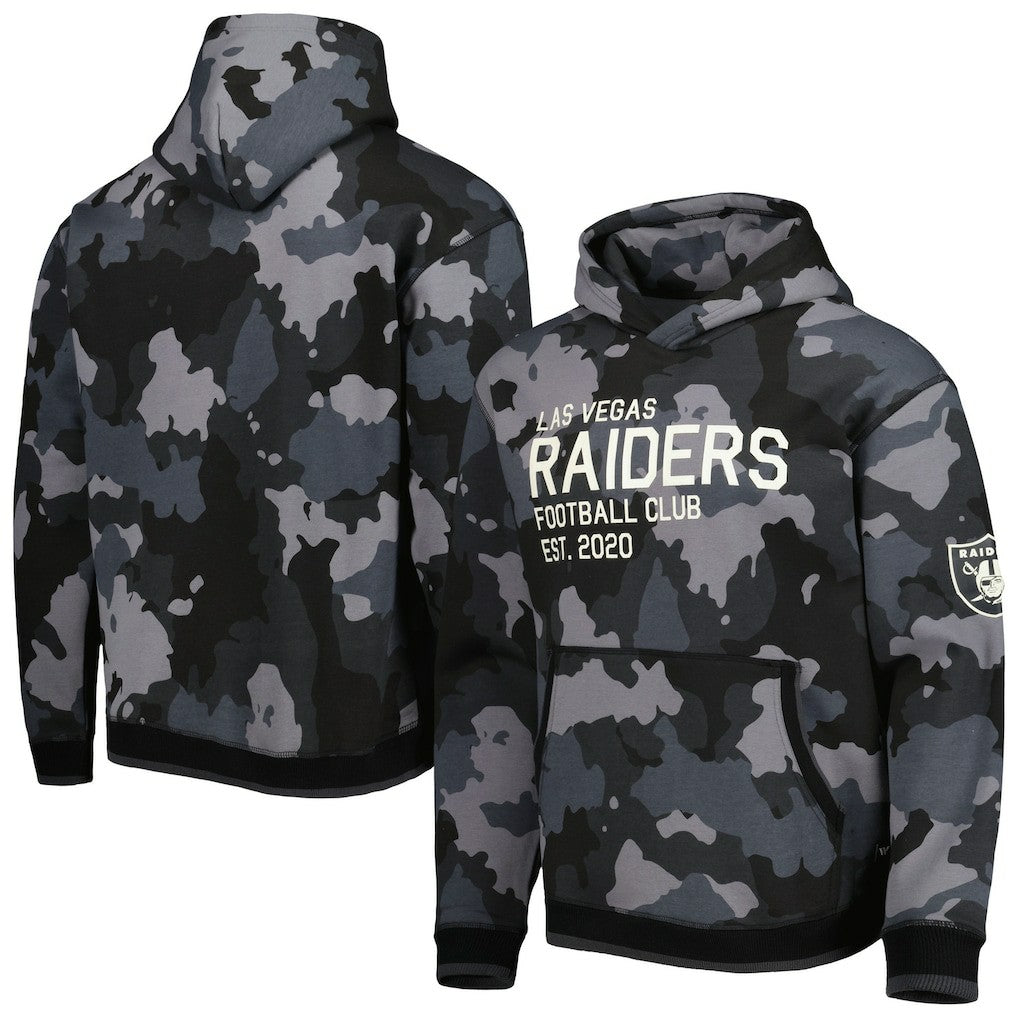 Las Vegas Raiders The Wild Collective Camo Pullover Hoodie | NFL Sale