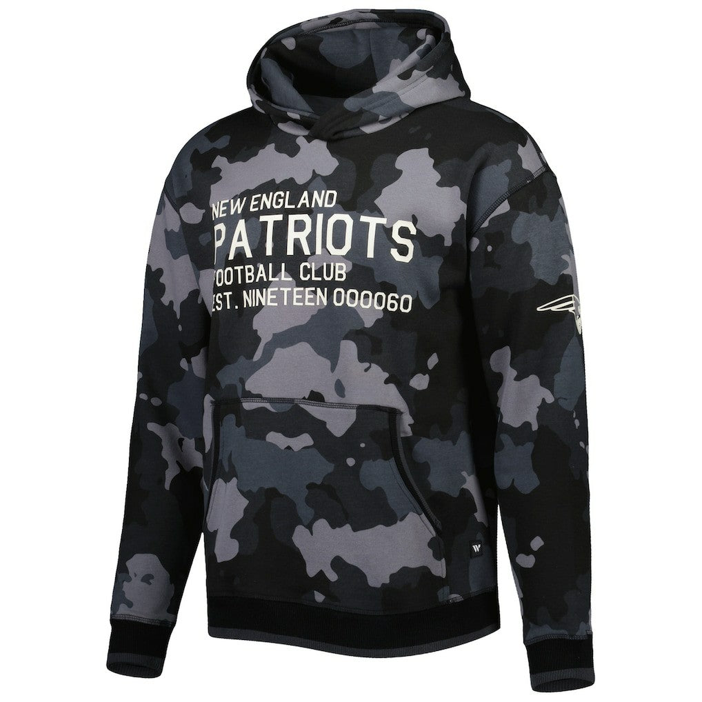 New England Patriots The Wild Collective Camo Pullover Hoodie | NFL Discount