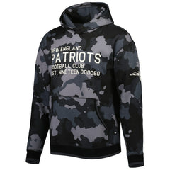 New England Patriots The Wild Collective Camo Pullover Hoodie | NFL Discount