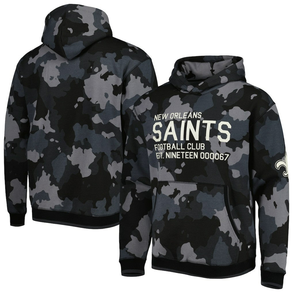 New Orleans Saints The Wild Collective Camo Pullover Hoodie | NFL On sale