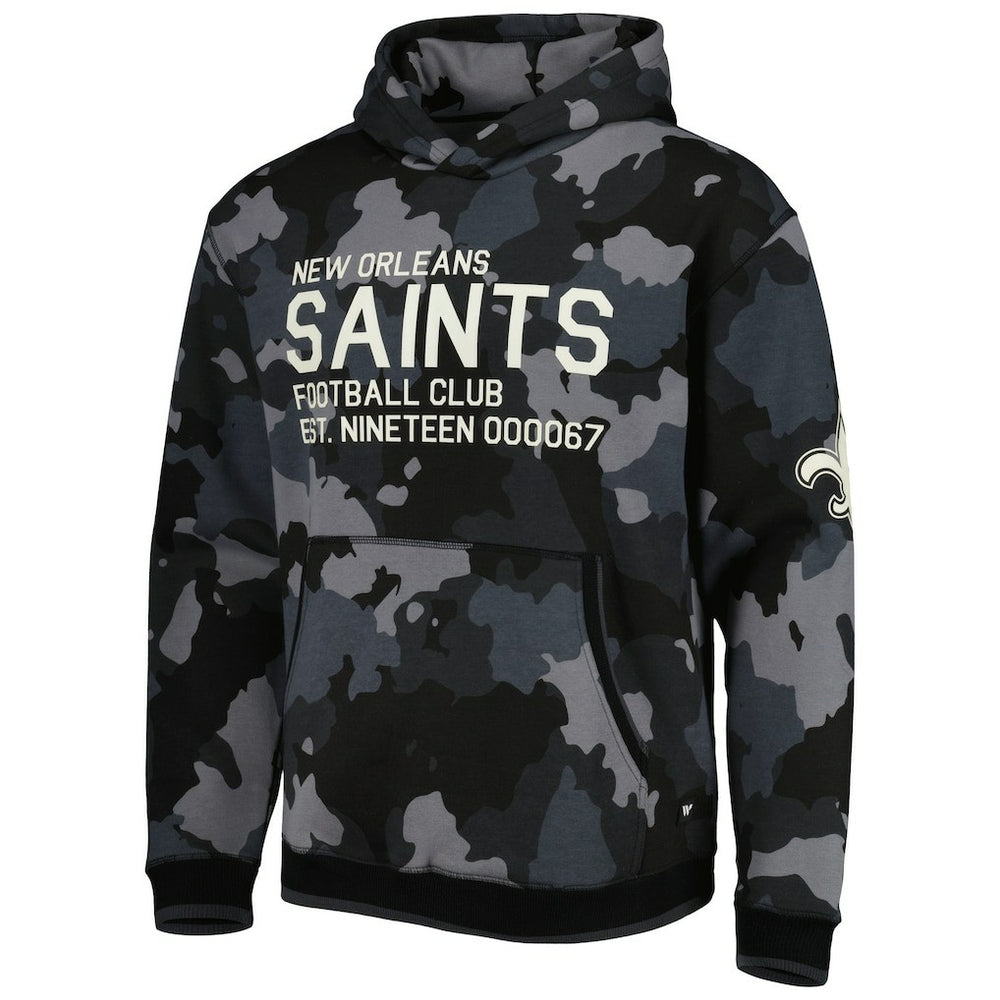 New Orleans Saints The Wild Collective Camo Pullover Hoodie | NFL On sale