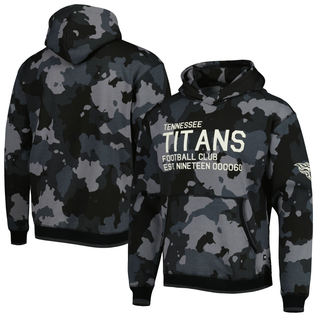 Tennessee Titans The Wild Collective Camo Pullover Hoodie | NFL New