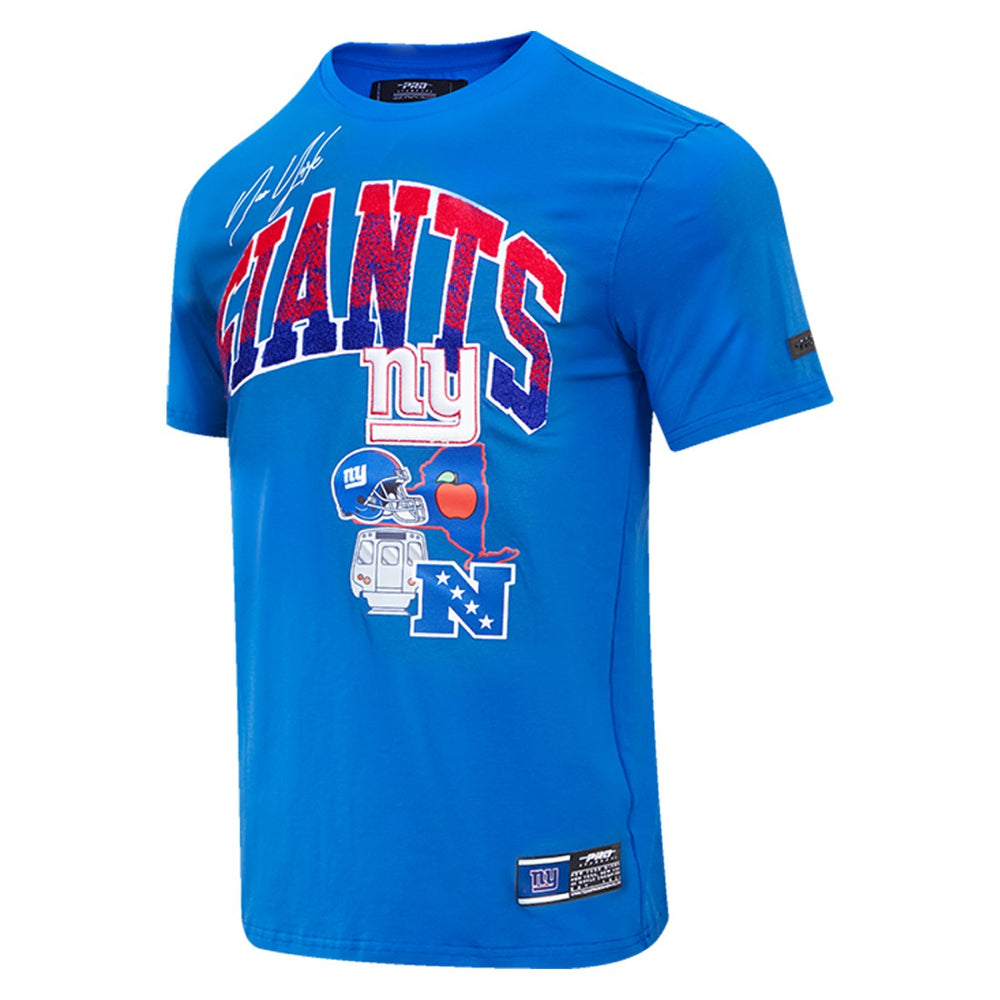 New York Giants Pro Standard Super Bowl XLVI Patch Hometown Collection T-Shirt | NFL Hot