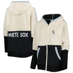 Chicago White Sox G-III 4Her by Carl Banks Women's Shuffle It Raglan Full-Zip Hoodie - MLB Hoodies