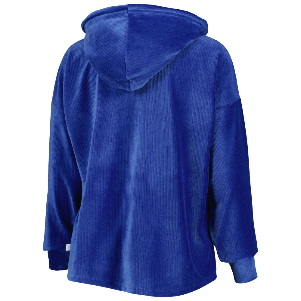 Los Angeles Dodgers Touch Women's End Line Pullover Hoodie - MLB Hoodies