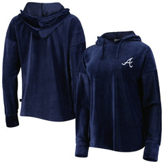 Atlanta Braves Touch Women's End Line Pullover Hoodie - MLB Hoodies