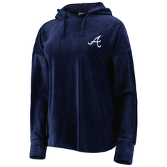 Atlanta Braves Touch Women's End Line Pullover Hoodie - MLB Hoodies