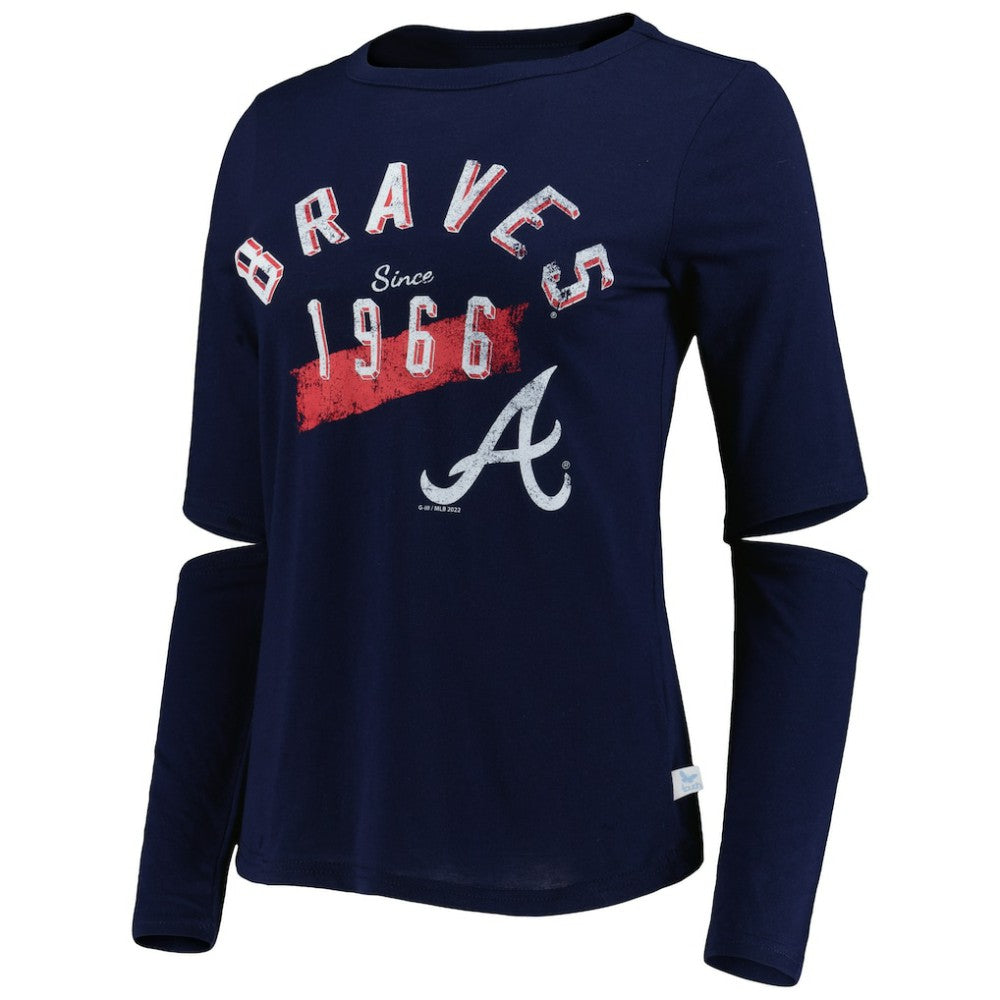Atlanta Braves Touch Women's Formation Long Sleeve T-Shirt - MLB T-shirts