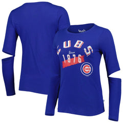 Chicago Cubs Touch Women's Formation Long Sleeve T-Shirt - MLB T-shirts