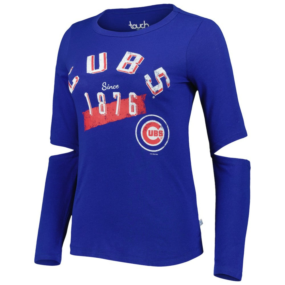 Chicago Cubs Touch Women's Formation Long Sleeve T-Shirt - MLB T-shirts