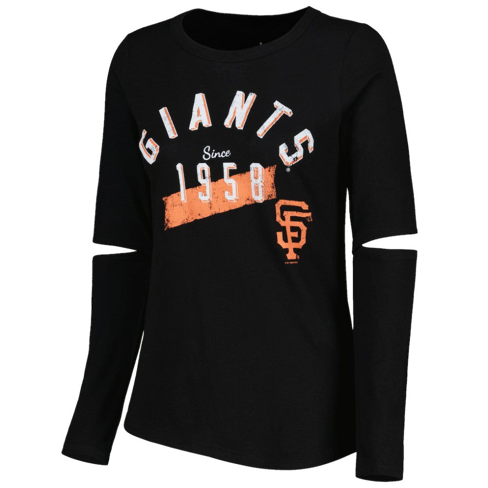 San Francisco Giants Touch Women's Formation Long Sleeve T-Shirt - MLB T-shirts