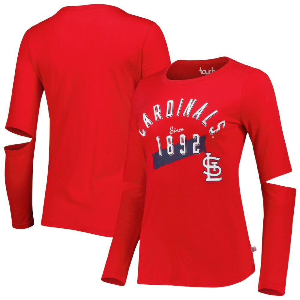 St. Louis Cardinals Touch Women's Formation Long Sleeve T-Shirt - MLB T-shirts
