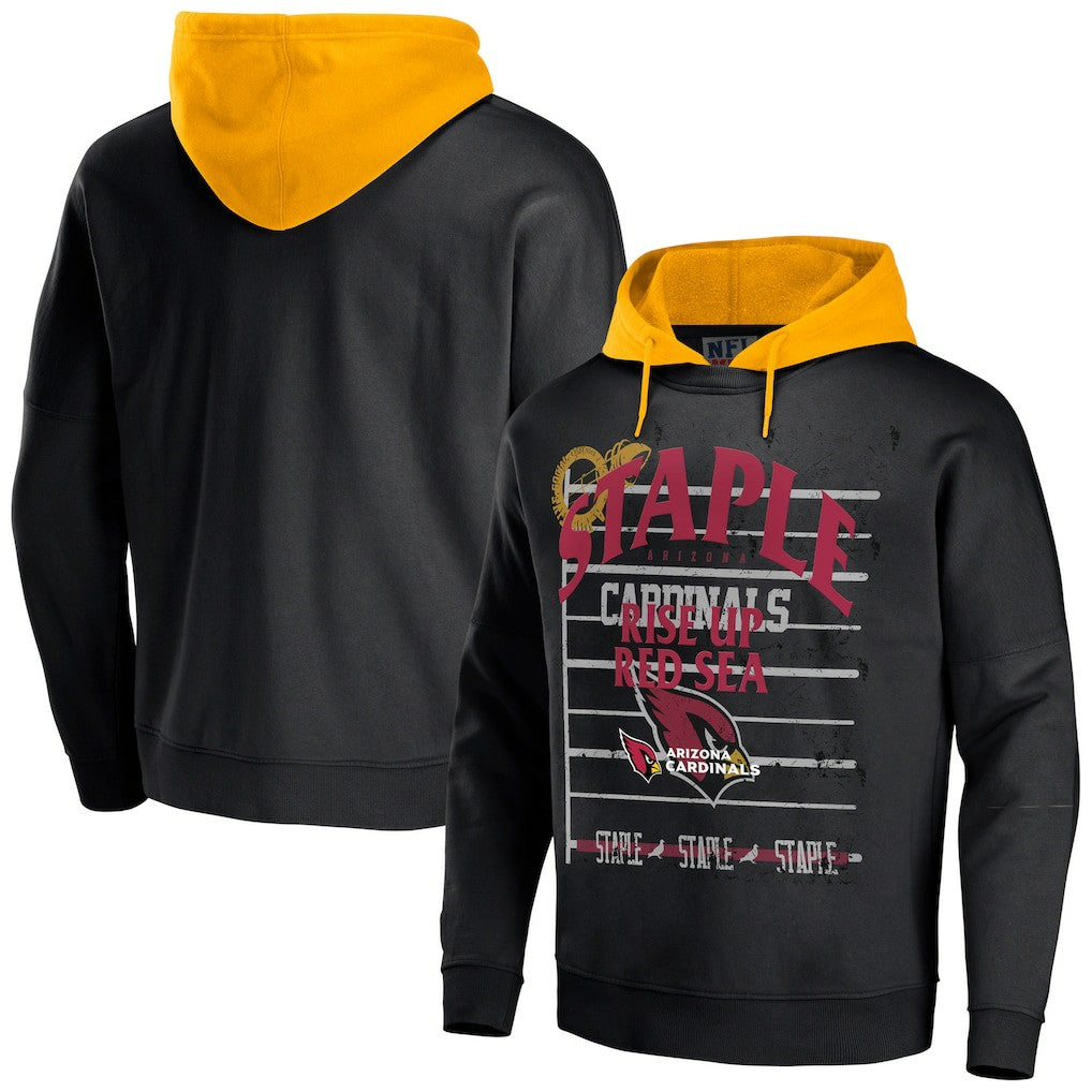 Arizona Cardinals NFL x Staple Throwback Vintage Wash Pullover Hoodie | NFL US