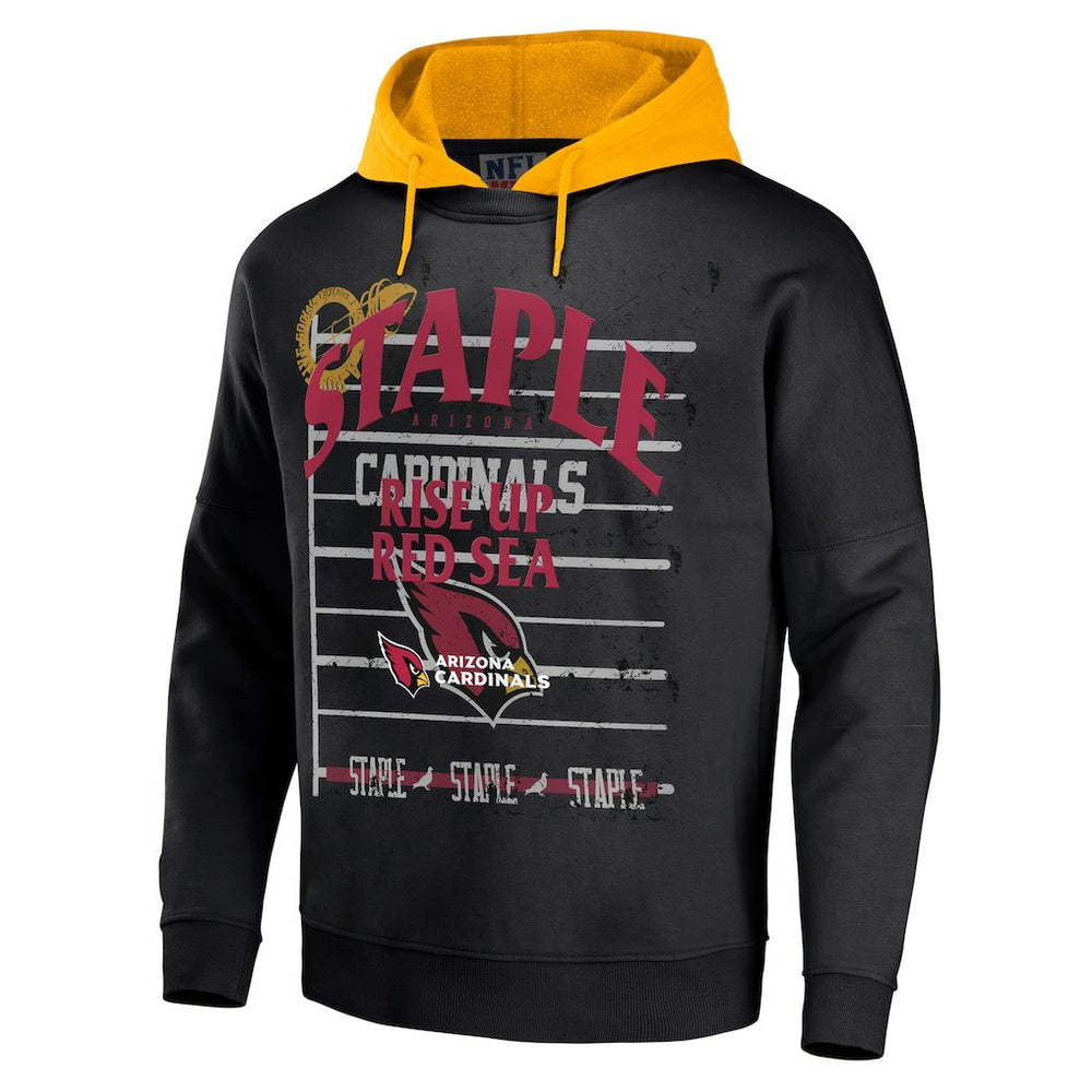 Arizona Cardinals NFL x Staple Throwback Vintage Wash Pullover Hoodie | NFL US
