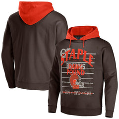 Cleveland Browns NFL x Staple Throwback Vintage Wash Pullover Hoodie | NFL New